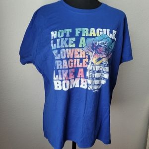 Hanes "Fragile Like A Bomb" Tee
